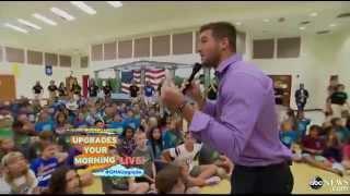 Tim Tebow Surprises Florida Elementary School With A 'GMA' Upgrade